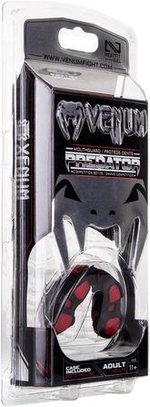 Захисна капа Venum Predator, універсальний розмір, чорна/червона