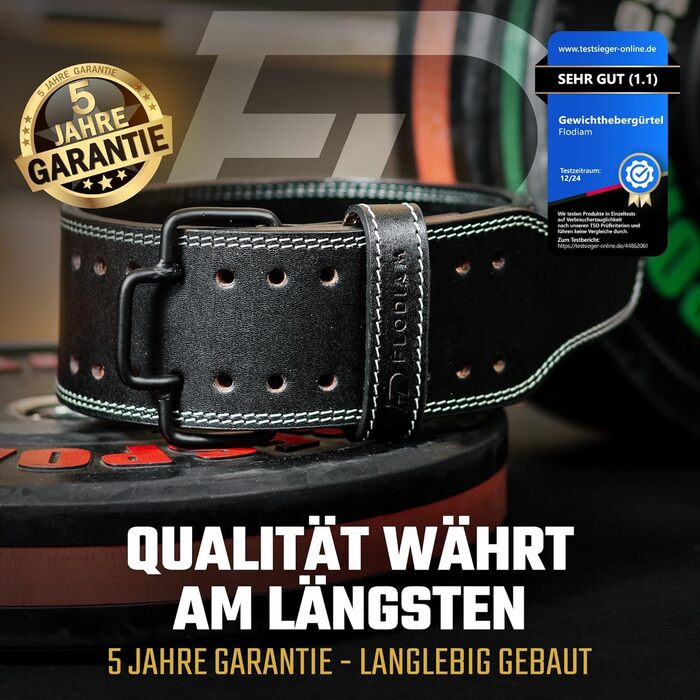 Планка для важкої атлетики Quick Power Design: чоловіча та жіноча, з швидкою застібкою, з натуральної шкіри Büffel, для тренувань у залі, пауерліфтинг, фітнес, чорний, розмір обирається