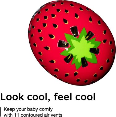 Дитячий велосипедний шолом Nutcase Baby Nutty MIPS XXS Very Berry