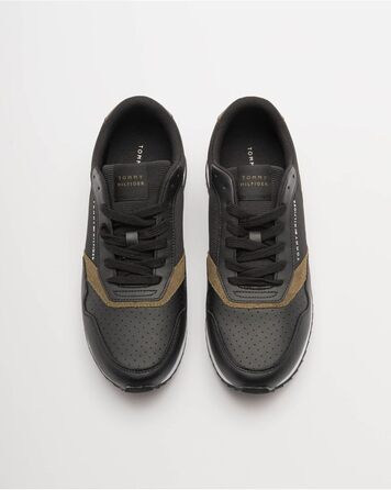 Чоловічі шкіряні кросівки Tommy Hilfiger FM0FM05305, 40 EU, чорні