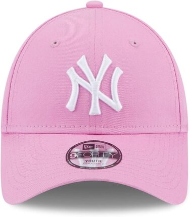 Кепка New Era New York Yankees League Essential Olive 9Forty Adjustable для дітей 2-4 роки, світло-рожевий