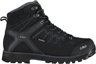Чоловічі трекінгові черевики CMP Moon Mid Trekking Shoe WP, 43 EU, чорні