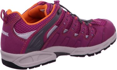 Дитячі трекінгові півчеревики Meindl Snap Junior - унісекс, 33 EU, фіолетовий, фуксія, помаранчевий