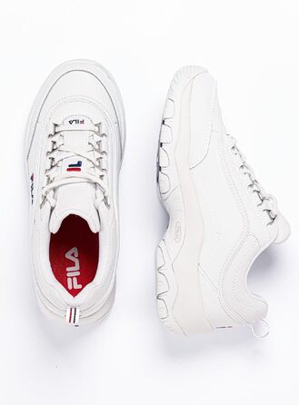 Жіночі кросівки FILA Strada у стилі chunky — білі масивні кеди