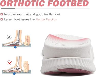 Сандалії жіночі KuaiLu для трекінгу та відпочинку: ортопедичні, з регулюванням на липучці, рожеві (39 EU)