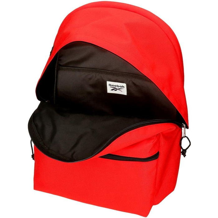 Шкільний рюкзак Reebok Boston, червоний, 31x44x15 см, 20,5 л, поліестер, з двома відділеннями