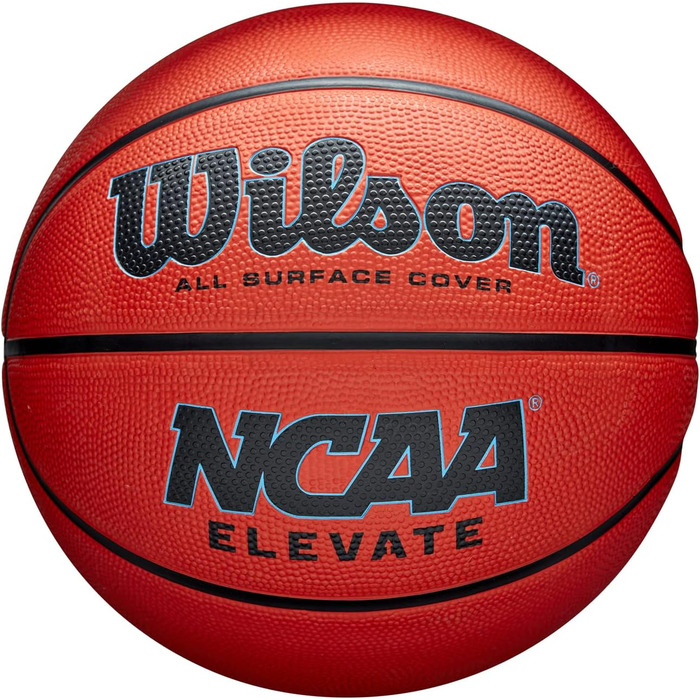 Баскетбольний м'яч Wilson NCAA Elevate VTX №7, помаранчевий, для дорослих, універсальний
