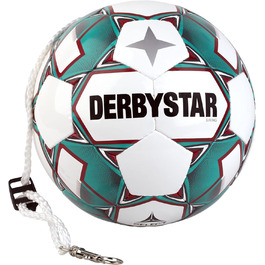 Футбольний м'яч DERBYSTAR Swing розмір 5, білий, для дорослих