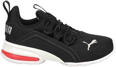 Кросівки PUMA Axelion для чоловіків (30 EU, Puma Black Puma Silver High Risk Red)