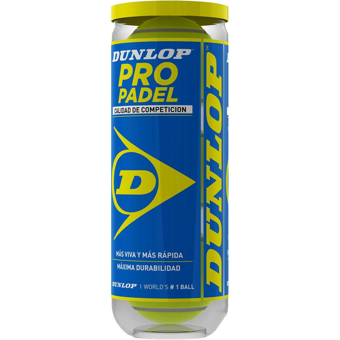 М'ячі для падел-тенісу Dunlop Pro Padel