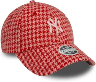 Кепка New Era MLB з логотипом команди, регульована, вигнутий козирок, бейсболка, розмір універсальний (New York Yankees #36502)