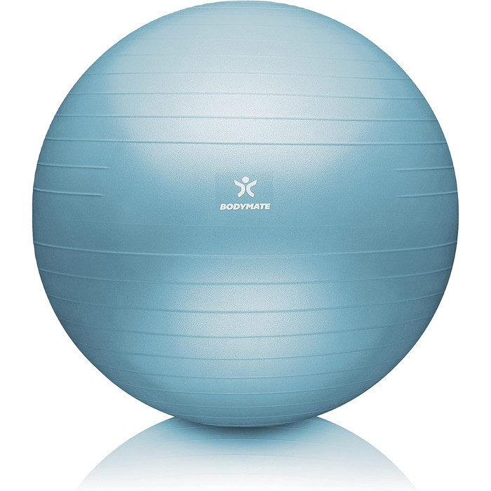 М'яч для фітнесу BodyMate: фітбол для йоги, тренувань спини та офісного використання (65/75 см)