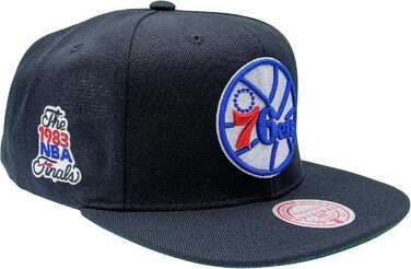 Кепка Mitchell & Ness NBA Top Spot Snapback Philadelphia 76ers чорна