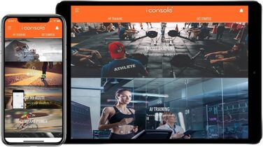 VirtuFit iConsole CTR 2.1: Еліптичний тренажер для дому з iConsole, 150 кг, переможець тестів