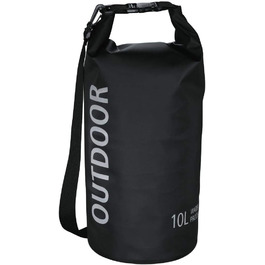 Водонепроникний мішок Hama 10 л з Rolltop, плечовий ремінь, чорний (з тканини Tarpaulin)
