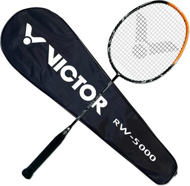 Бадмінтонна ракетка VICTOR RW-5000, синя, чорна, біла