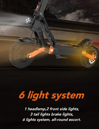 Електросамокат Kukirin G2 Pro для дорослих, 48В 15.6Аг, запас ходу 58 км, 9-дюймові вакуумні шини, подвійна гальмівна система, LED-дисплей