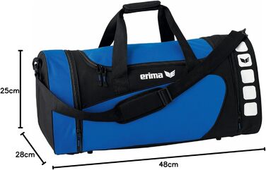 Спортивна сумка Erima Club 5, розмір S, синя/чорна