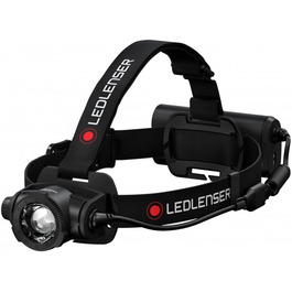 Ліхтар налобний Ledlenser H15R Core, чорний