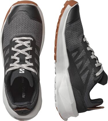 Дитячі трекінгові черевики Salomon Patrol для хлопчиків та дівчаток (39 EU, Asphalt Rainy Day Pecan Brown)