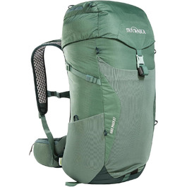 Рюкзак для туризму Tatonka Hike Pack 27 л, з вентиляцією спини та дощовиком, зелений