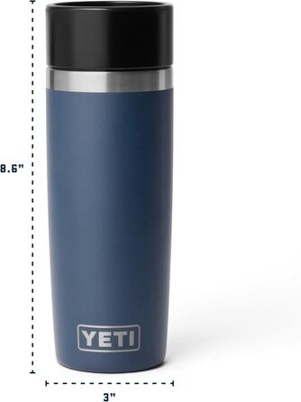 Термофляга YETI Rambler 16 oz (473 мл) з кришкою Commuter – не протікає, з нержавіючої сталі, Ridgeline