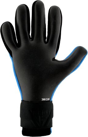 Воротарські рукавички KEEPERsport Varan Challenge 3mm Grip - для дорослих та дітей, розмір 4-11, блакитні