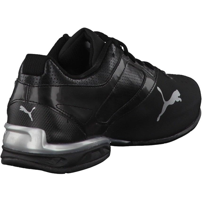 Кросівки для бігу PUMA Tazon 6, чорно-срібні, 40.5 EU