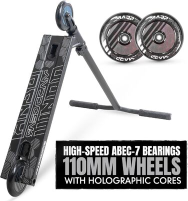 Скутер для трюків Madd Gear MG3 Zen чорний/чорний – для дітей 8-12 років