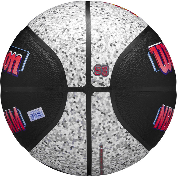 М'яч для баскетболу Wilson NBA Jam, для гри в приміщенні та на вулиці