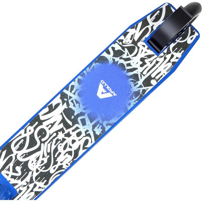 Самокат Apollo Freestyle Graffiti Pro для дітей і дорослих, міцний трюковий самокат із підшипниками ABEC 9, Kickscooter