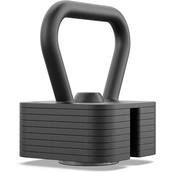 ZIPRO Kettlebell SQUARE: регульована гиря до 19 кг для силових тренувань та фітнесу вдома