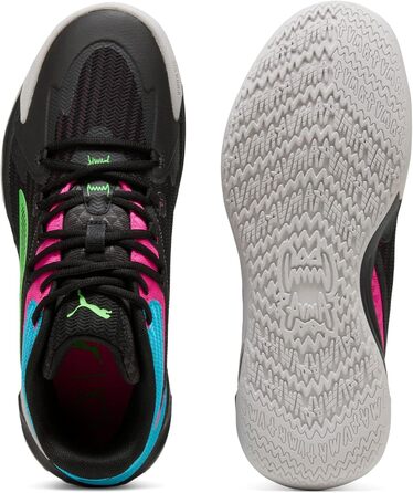 Кросівки баскетбольні PUMA Dagger Unisex 42 EU, Puma Black/Fluro Pink