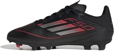 Дитячі футбольні бутси Adidas F50 League FG/MG, 29 EU, чорний/металік/червоний