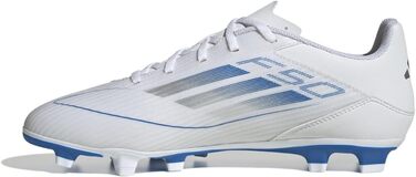 Бутси для футболу Adidas F50 Club Unisex (46 EU, Білий сріблястий)