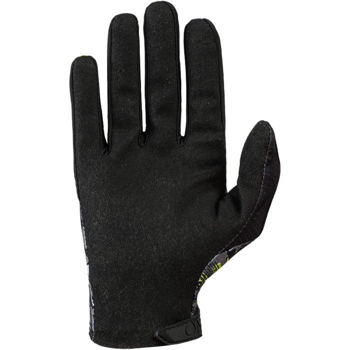 Рукавички O'NEAL Matrix Glove для мотокросу, MTB, DH, FR, Downhill, Freeride. Чорний/Неоновo-жовтий. Довговічні, дихаючі матеріали. Розмір L.