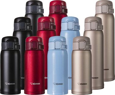 Термочашка Zojirushi з нержавіючої сталі, матова чорна, 1 шт.