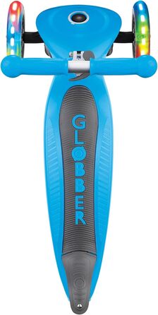 Дитячий триколісний самокат Globber Primo FOLDABLE LIGHTS, складаний, з підсвіткою, для дітей 3-6 років