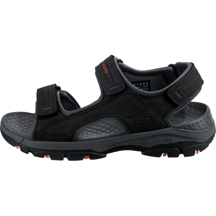 Чоловічі сандалії Skechers Tresmen-Garo - чорні, синтетичні, з відкритим носком