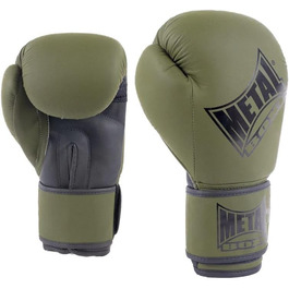 Боксерські рукавички METAL BOXE для тренувань, хакі, 300 г