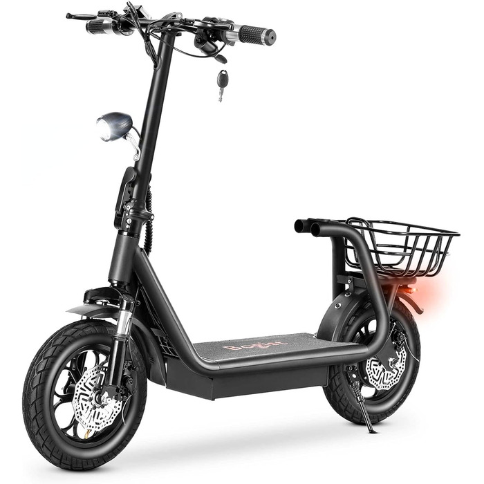 Електросамокат TiMeirea M5 Pro для дорослих, 45 км, 48V 11Ah, оффроуд, 12'' пневмоколеса