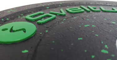 Олімпійський диск Sveltus 10 кг, гумовий, для штанги