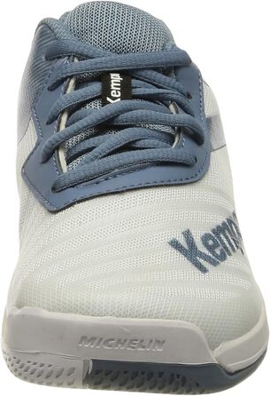 Дитячі гандбольні кросівки Kempa Wing 2.0 Junior - біло-сталево-блакитні (28 EU, вузька колодка)