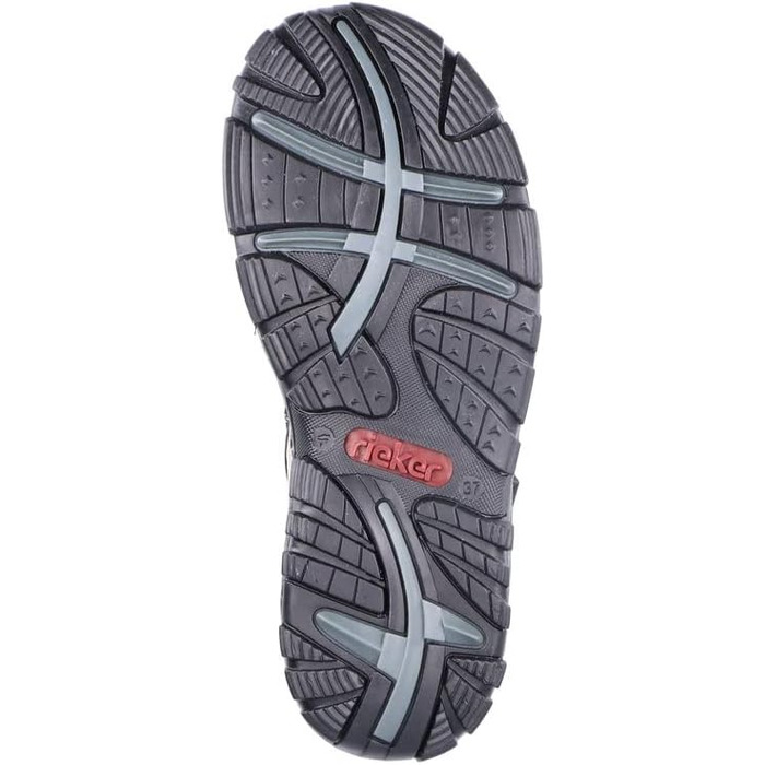 Жіночі сандалії Rieker 68851, класична модель, кремовий/грибний колір, розмір 37 EU