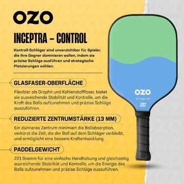 OZO ракетка для піклболу для початківців, контрольна