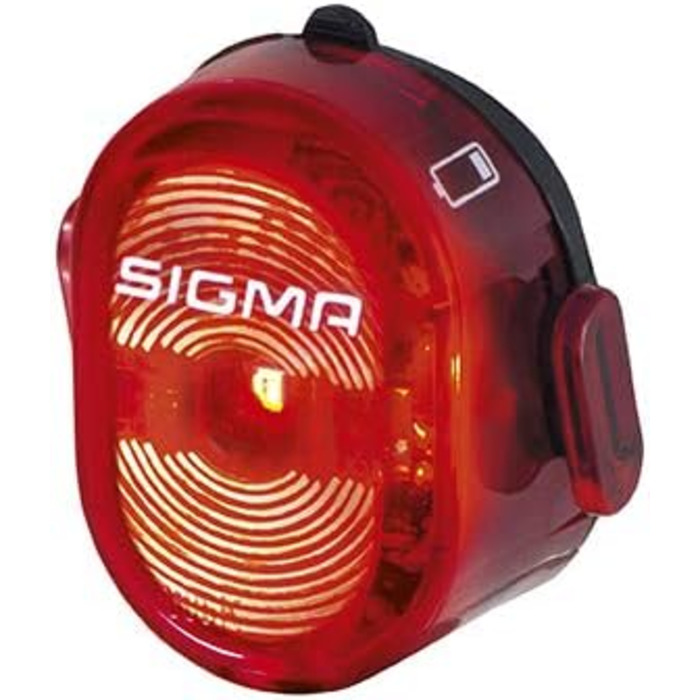 Комплект велосипедних LED фар SIGMA Aura45/Nugget II, 45/15 Люкс, акумуляторні, водозахищені, легкий монтаж, передня та задня фара