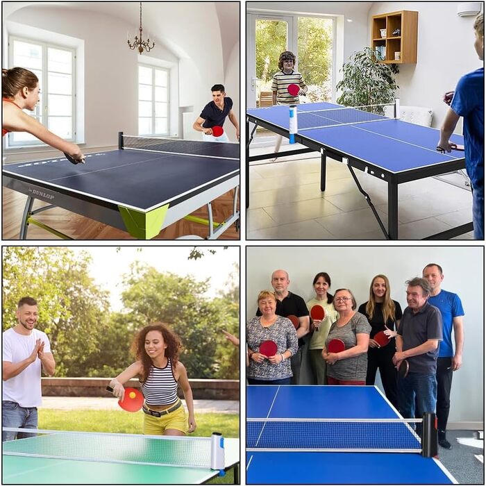 Набір для настільного тенісу Flintronic: 2 ракетки + 3 м'ячі, з сумкою. Підходить для початківців та професіоналів