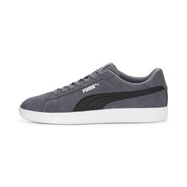 Кросівки Puma Smash V2 Low-Top унісекс, сірі з чорним та білим (Gray Tile/Black/White), розмір 44.5 EU