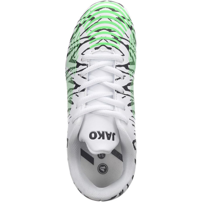 Дитячі футбольні бутси JAKO J-SFG Take (Білий, Неоновий зелений, 44 EU)