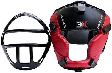 Боксерський шолом Professional Choice 3X з натуральної шкіри для боксу, MMA, Муай-Тай, кікбоксингу, повний захист обличчя, щік та вух